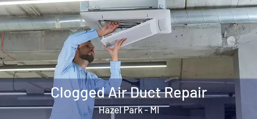 Clogged Air Duct Repair Hazel Park - MI